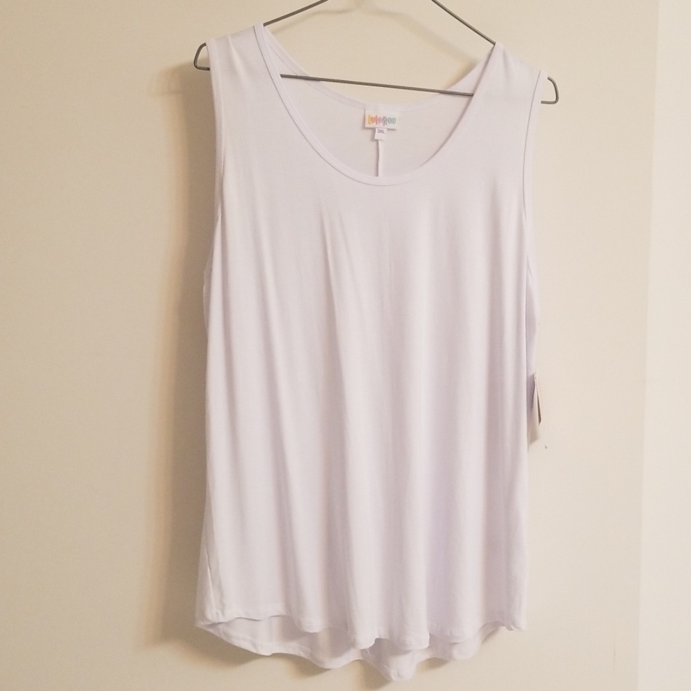 NWT 3XL Lularoe White Tank Top
